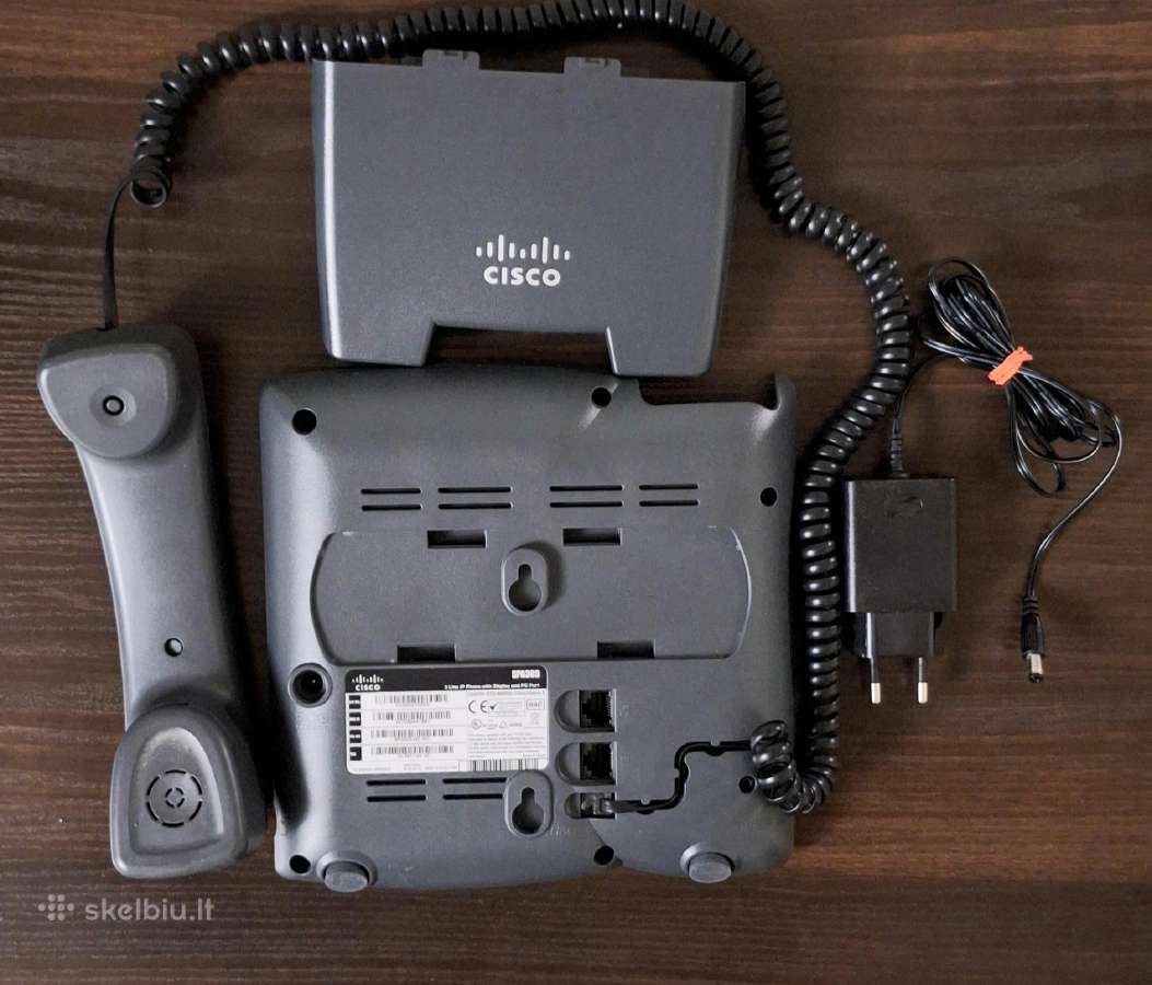 Ip telefonas "Cisco Spa 303" su 3 linijomis - nuotraukos Nr. 4