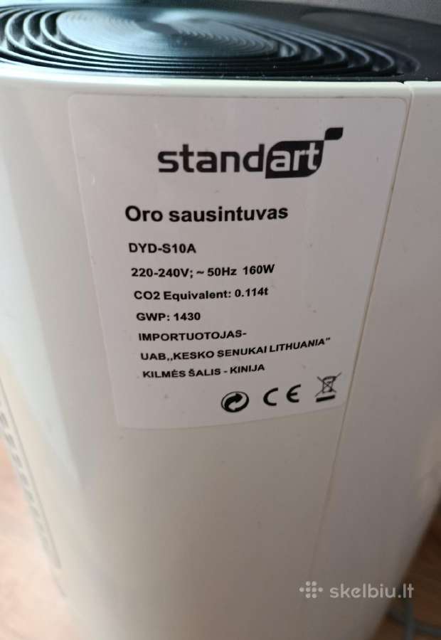 Oro sausintuvas/drėgmės surinkėjas - nuotraukos Nr. 4