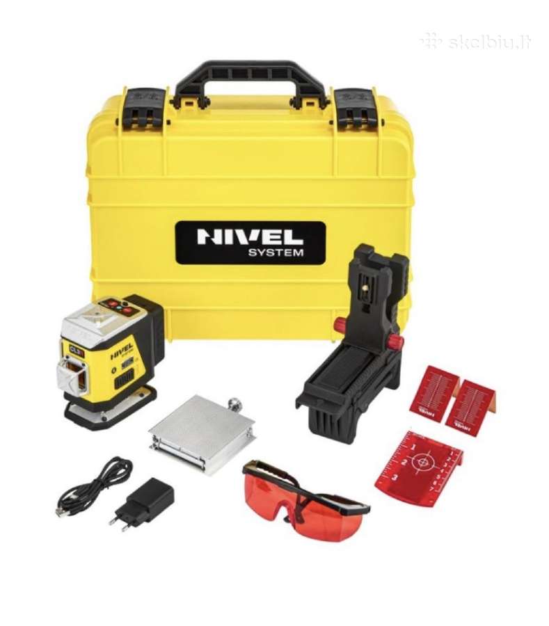Lazerinis nivelyras Nivel System Cl3r, 30 m (70 m