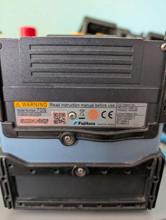 Fujikura 70s Šviesolaidžio suvirinimo aparatas - nuotraukos Nr. 5