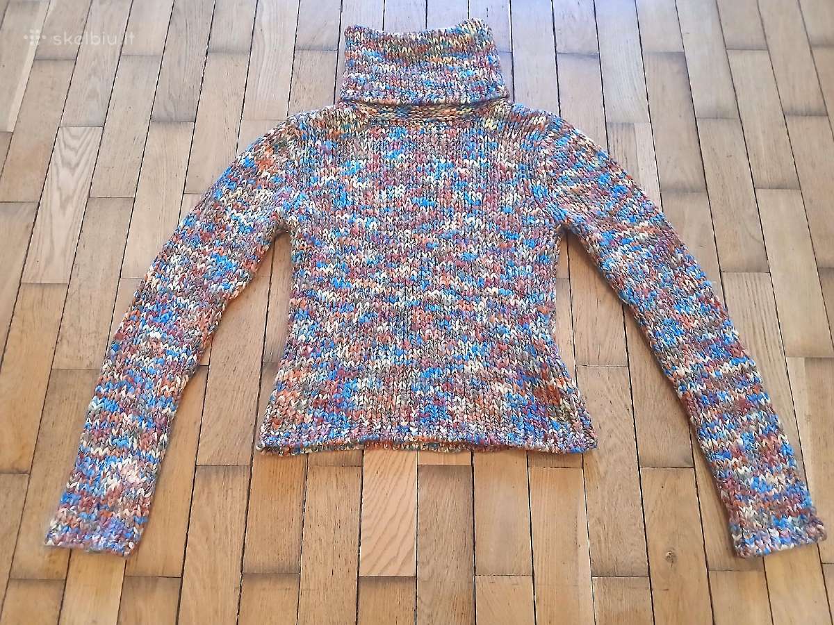 Vero Moda margas megztinis su aukšta apykakle - nuotraukos Nr. 2
