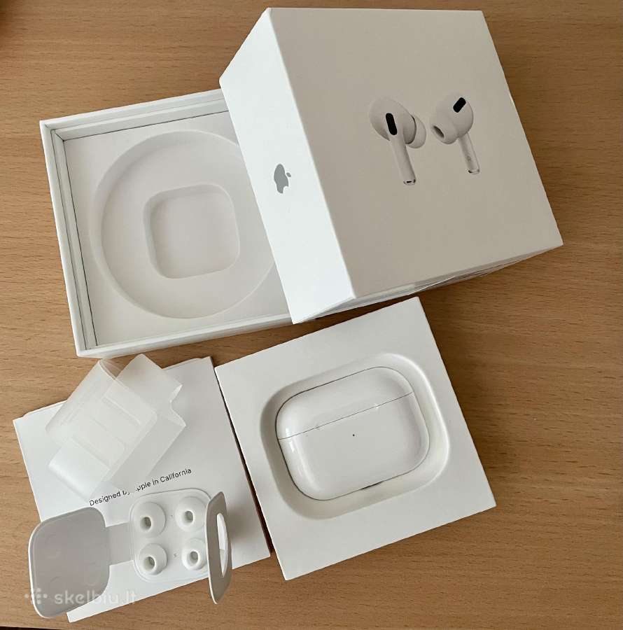 Apple Airpods Pro 1 kartos. Defektas. - nuotraukos Nr. 6