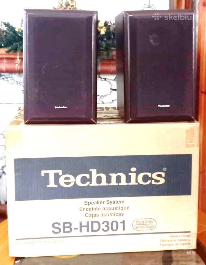 Technics kolonėlių dėžės