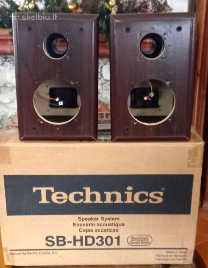 Technics kolonėlių dėžės - nuotraukos Nr. 2