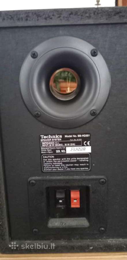 Technics kolonėlių dėžės - nuotraukos Nr. 7