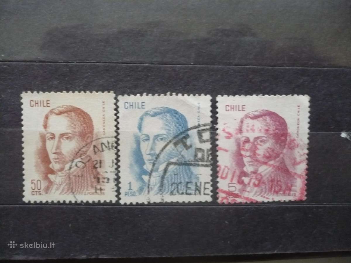1975 m. Diego Portales, politikas – užrašyta "D. P