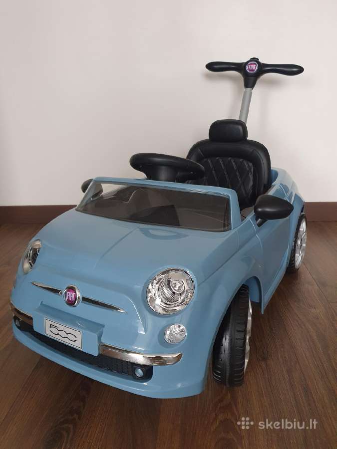 Fiat 500 pasispiriamas automobilis su stūmimo rank