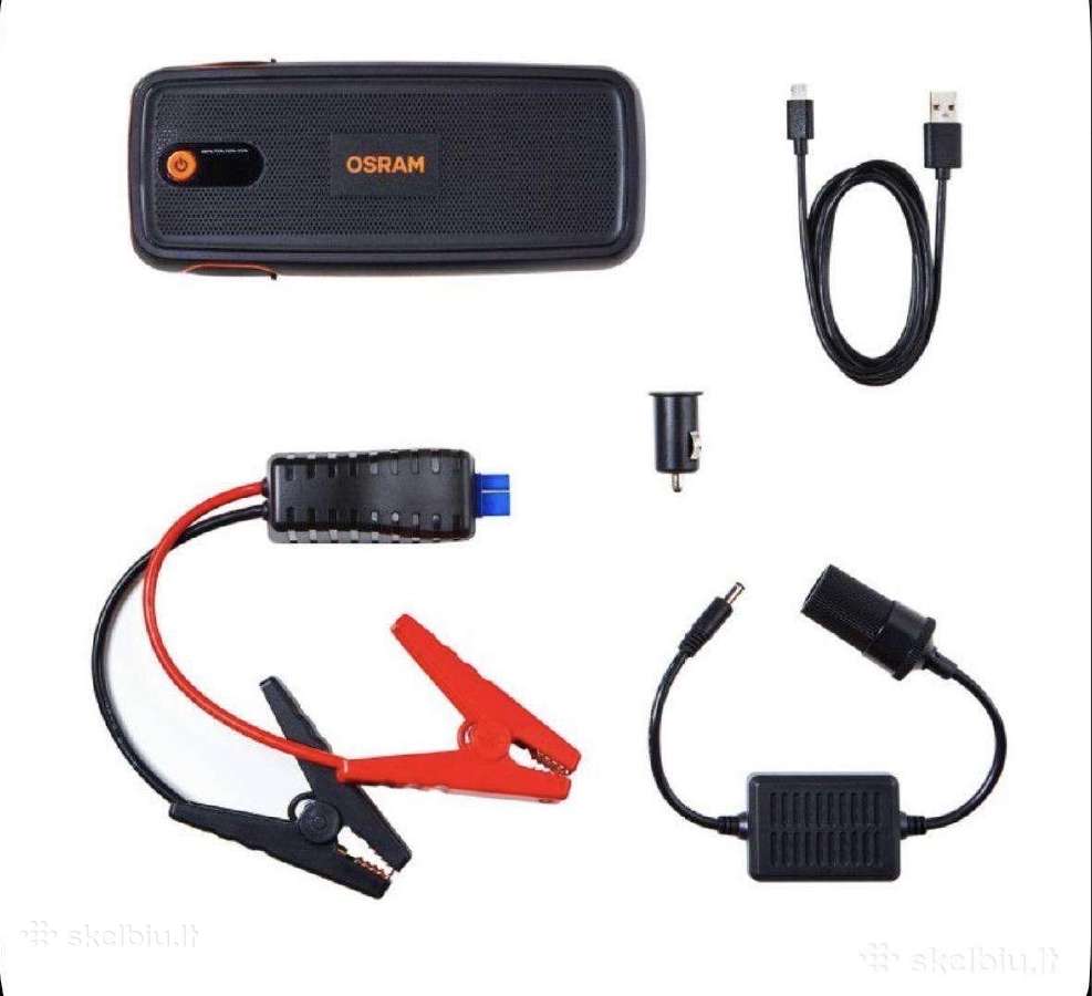 Osram jump starter booster powerbank 400a 16800mah - nuotraukos Nr. 2