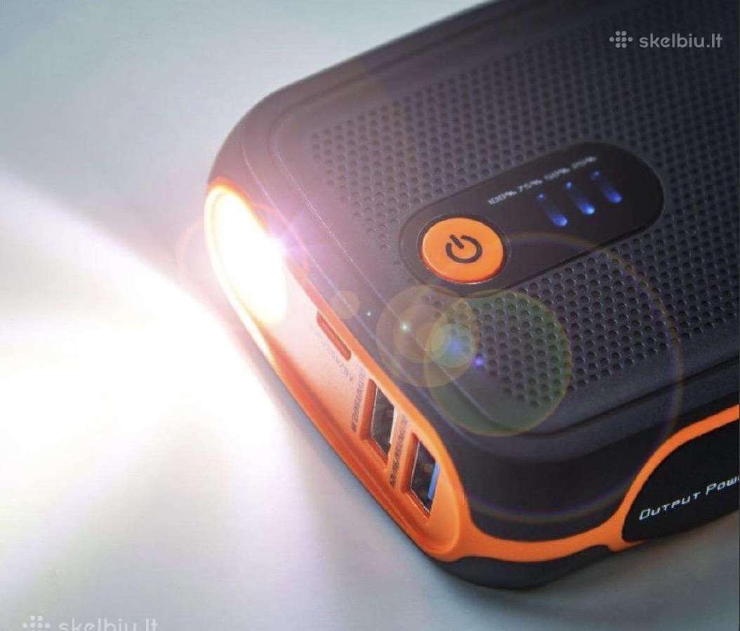 Osram jump starter booster powerbank 400a 16800mah - nuotraukos Nr. 3
