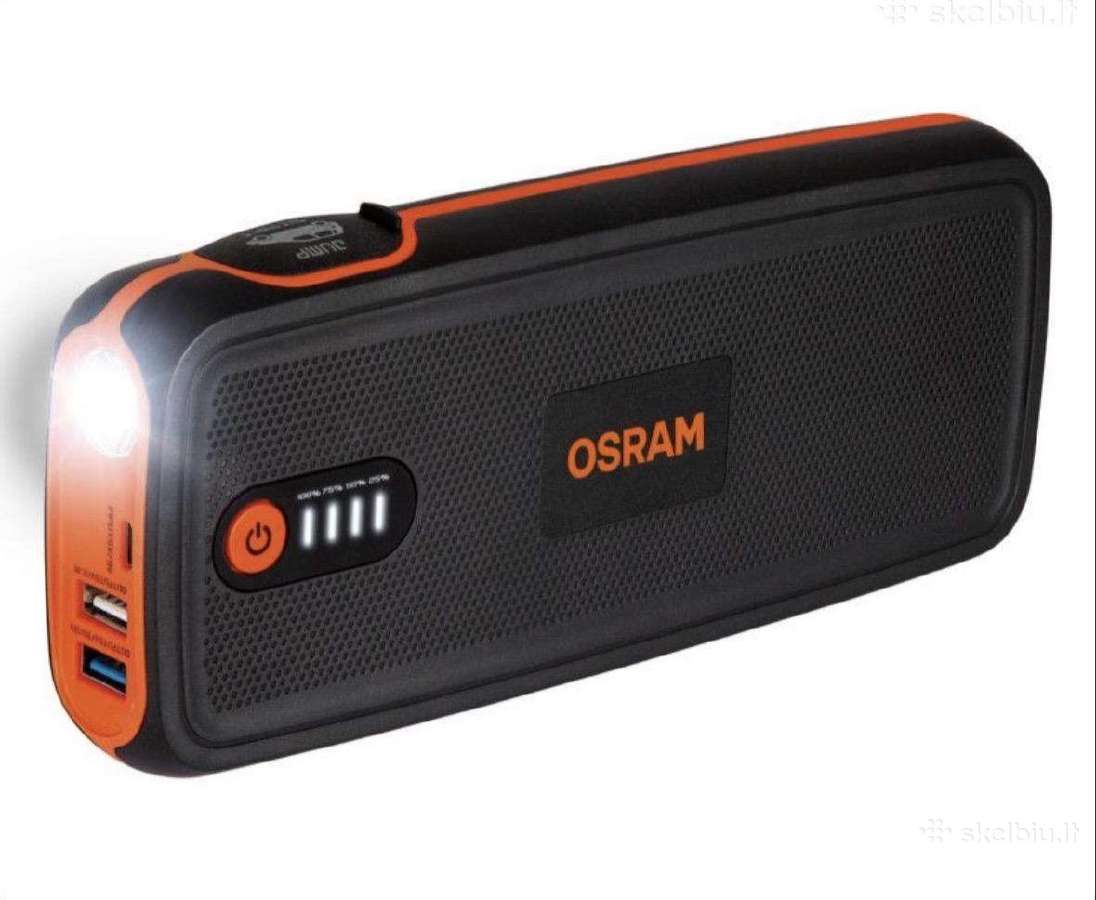 Osram jump starter booster powerbank 400a 16800mah - nuotraukos Nr. 8