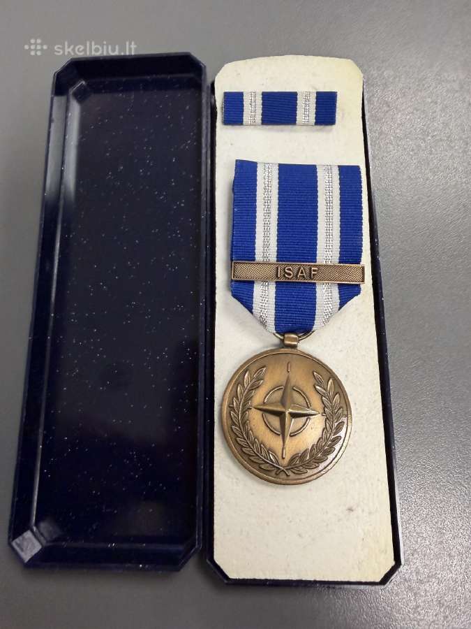 Originalus Nato Isaf tarnybos medalis