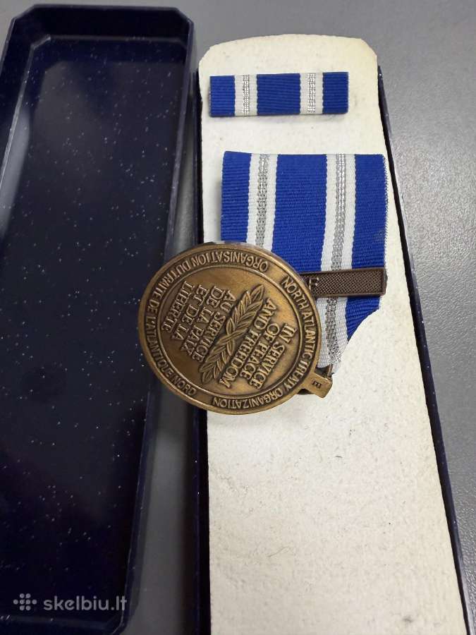 Originalus Nato Isaf tarnybos medalis - nuotraukos Nr. 2
