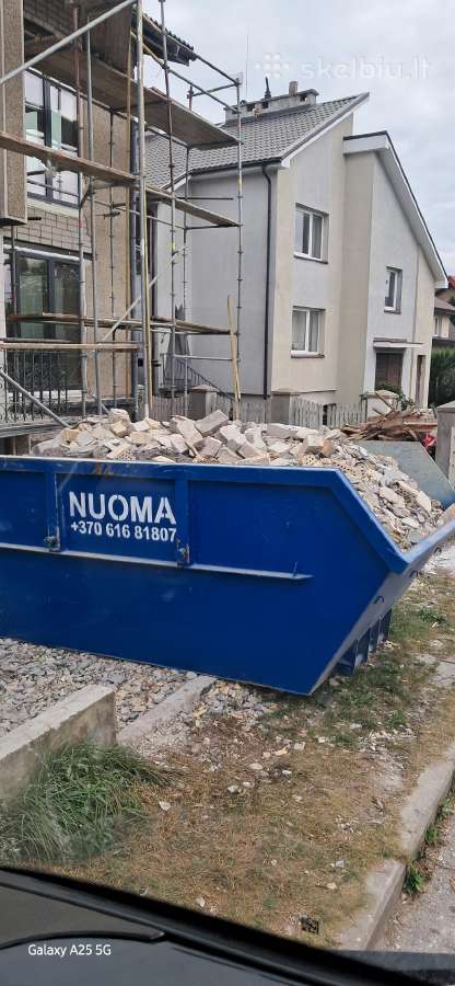Statybinių Konteinerių Nuoma-šiukšlių išvežimas
