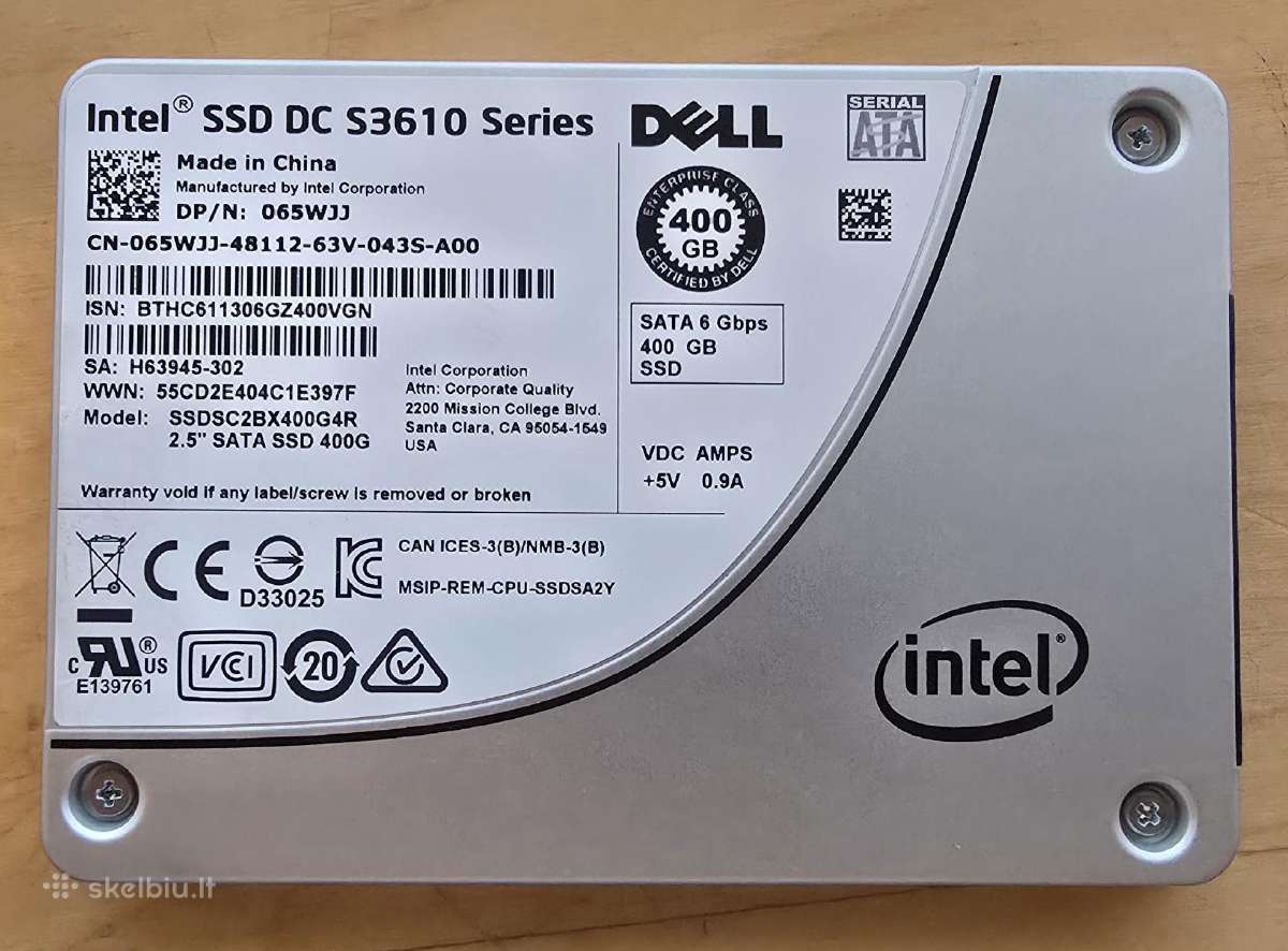 1.8" 2.5" Sata microsata usata SSD 100gb - 8tb - nuotraukos Nr. 18