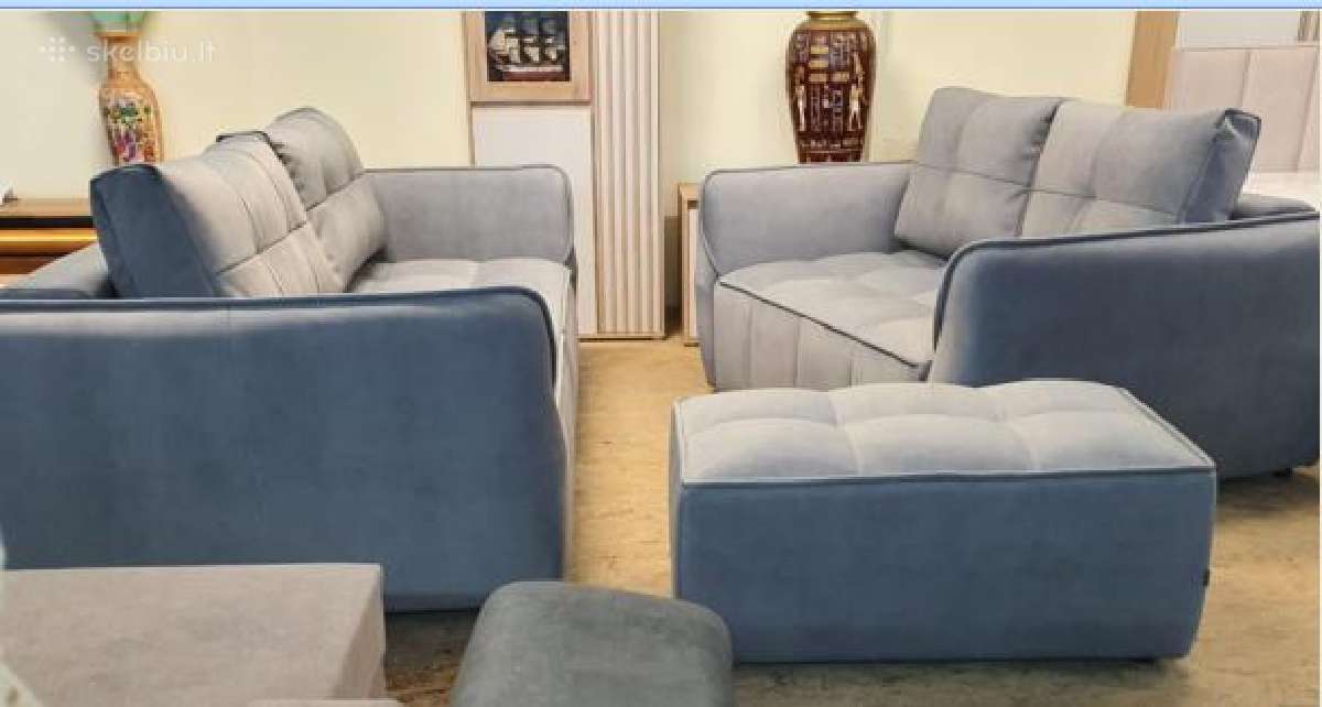 Sofa-lova su kampu,minkštas kampas - nuotraukos Nr. 8