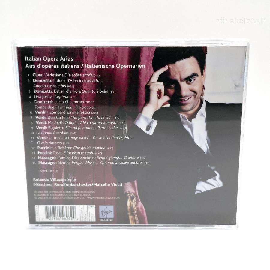 Rolando Villazon - Italian Opera Arias (CD) - nuotraukos Nr. 2