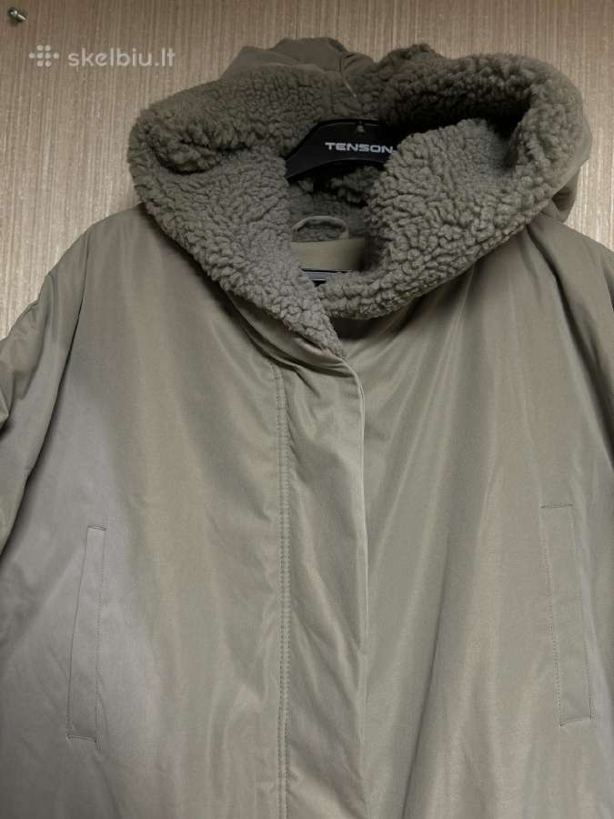 Asos Design Curve labai šiltas žieminis paltas 54 - nuotraukos Nr. 9