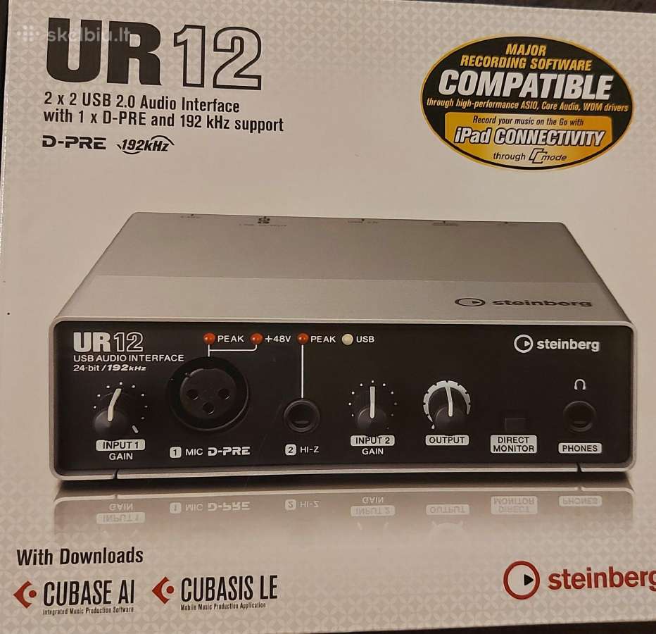 Steinberg Ur12 2x2 Usb 2.0