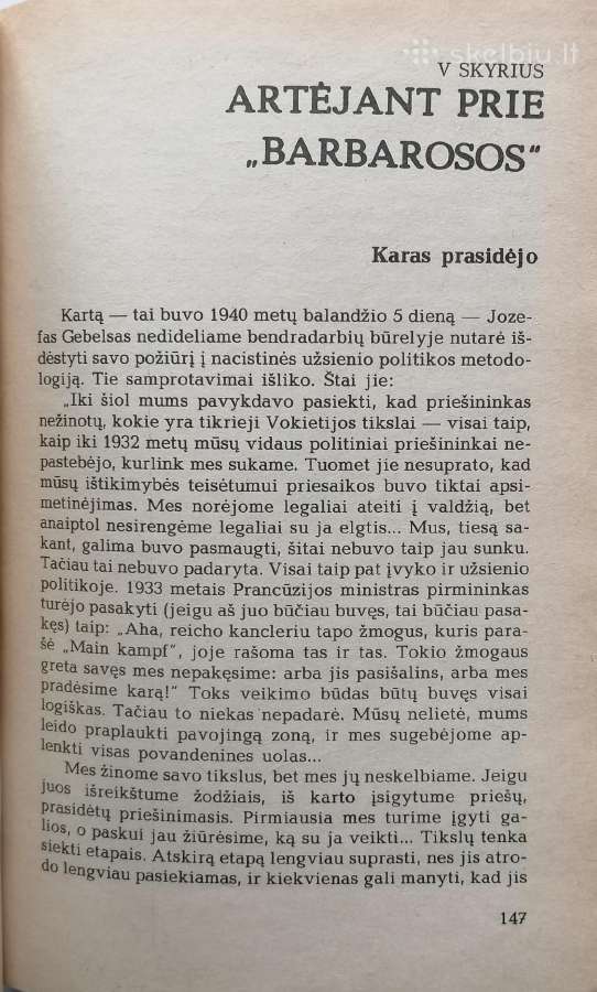 L. Bezymenskis "Specialus Barbarosos aplankas" - nuotraukos Nr. 3