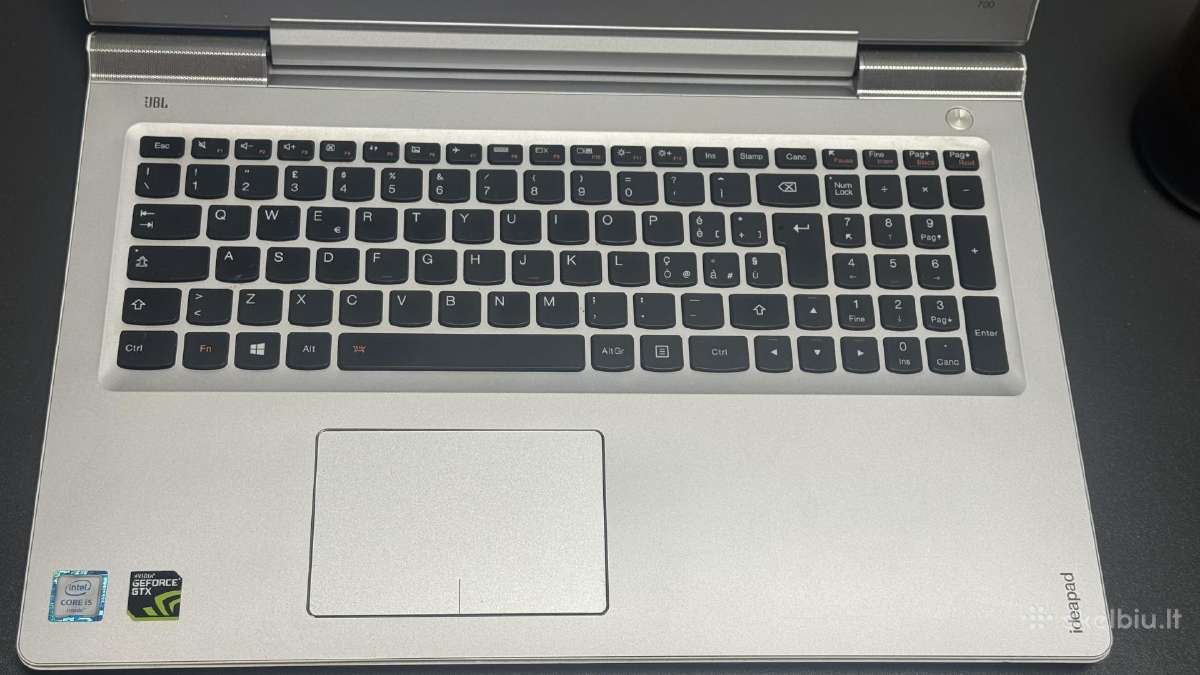 Lenovo i5, 8gb, 256gb SSD, Gtx950m - nuotraukos Nr. 3