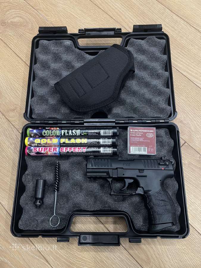 Walther P22q 9mm Dujinis Pistoletas