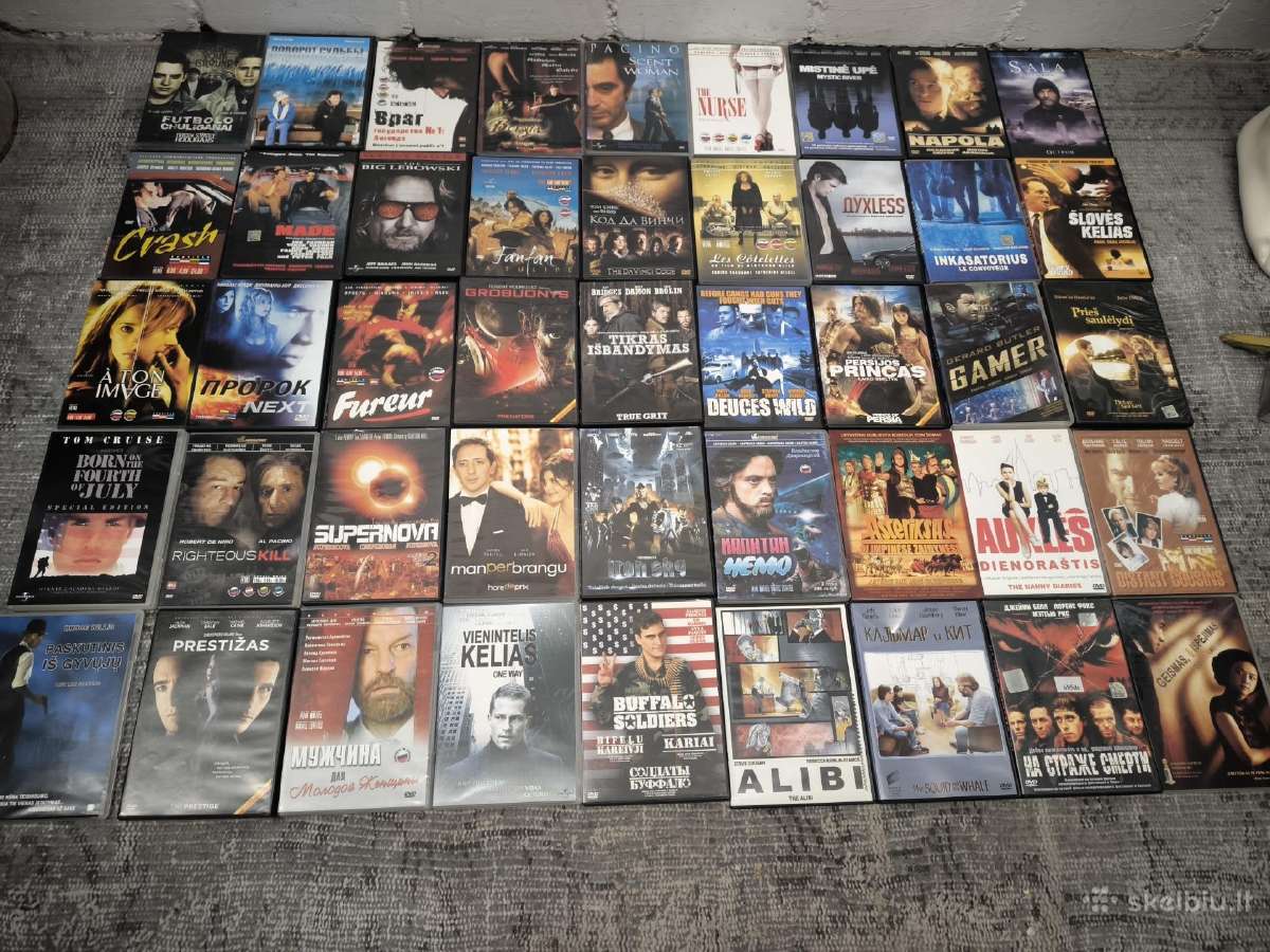 Dvd diskai filmai 400 vnt asmenine kolekcija - nuotraukos Nr. 4