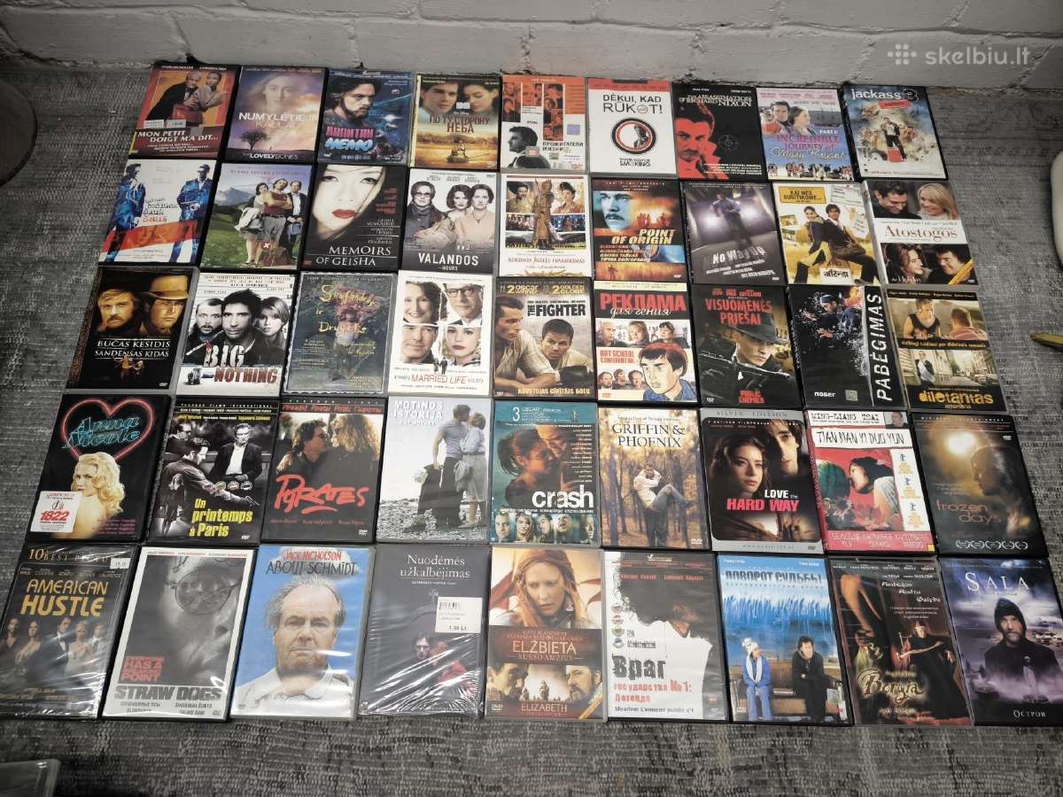 Dvd diskai filmai 400 vnt asmenine kolekcija - nuotraukos Nr. 5