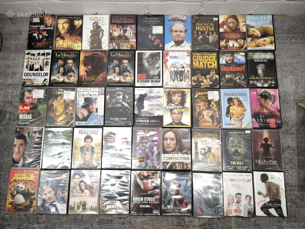 Dvd diskai filmai 400 vnt asmenine kolekcija - nuotraukos Nr. 6