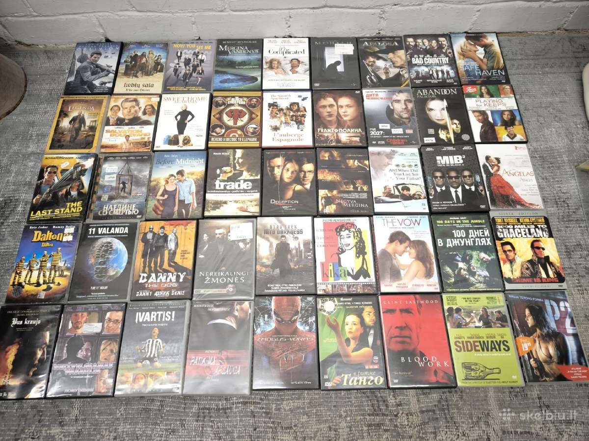 Dvd diskai filmai 400 vnt asmenine kolekcija - nuotraukos Nr. 7