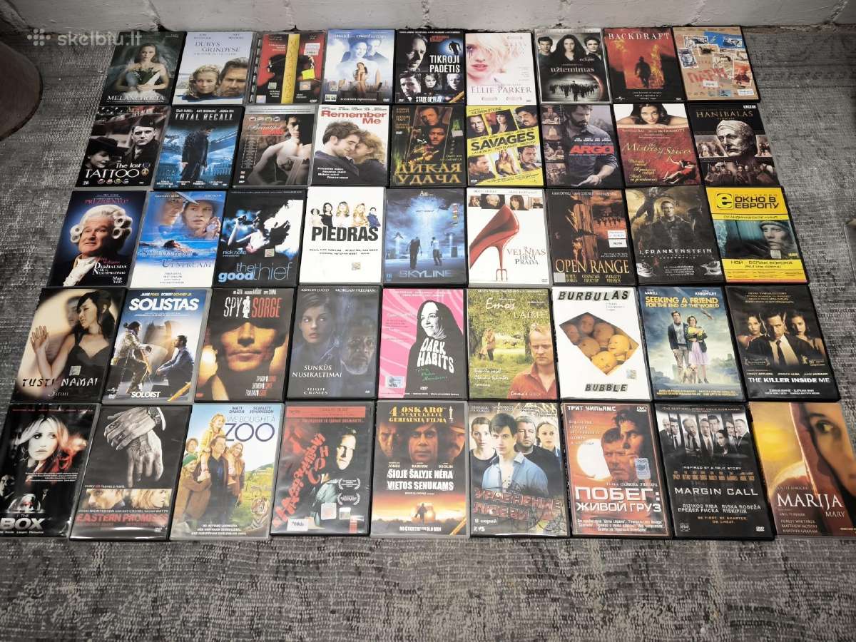 Dvd diskai filmai 400 vnt asmenine kolekcija - nuotraukos Nr. 8