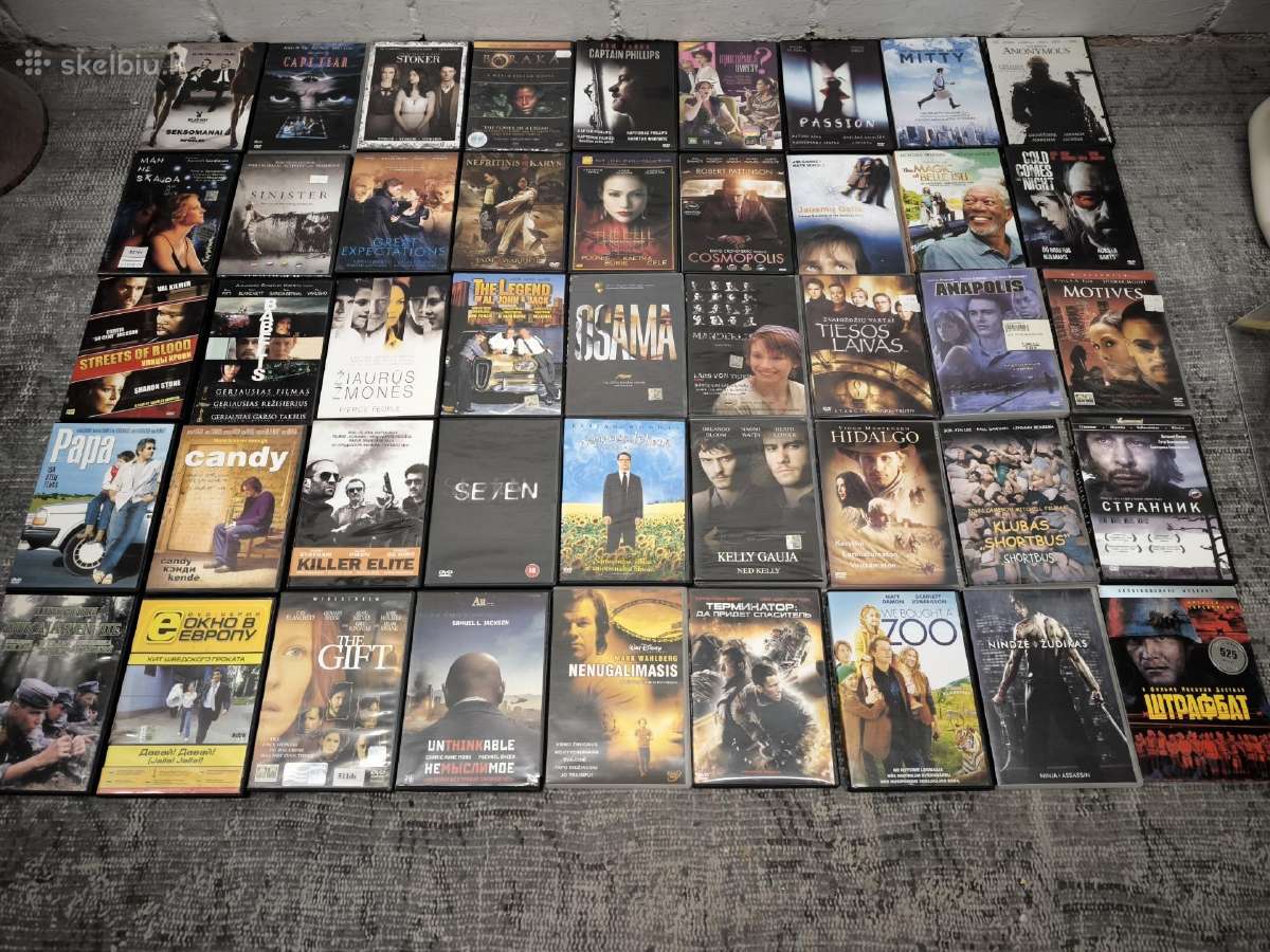 Dvd diskai filmai 400 vnt asmenine kolekcija - nuotraukos Nr. 9