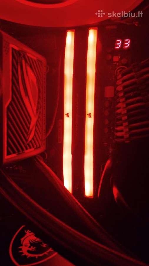 Corsair Vengeance Rgb 32gb (2x16gb) Ddr5 7200 Cl34