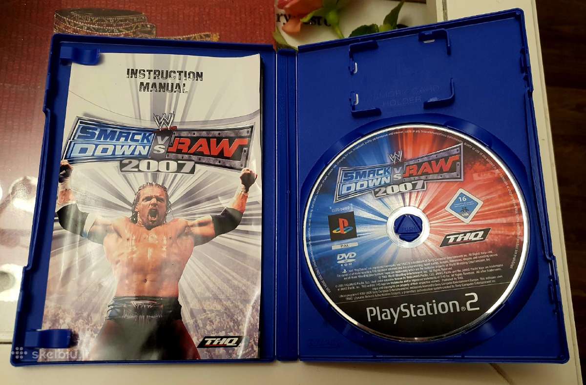 Wwe Smackdown vs. Raw 2007 (Ps2) - nuotraukos Nr. 2