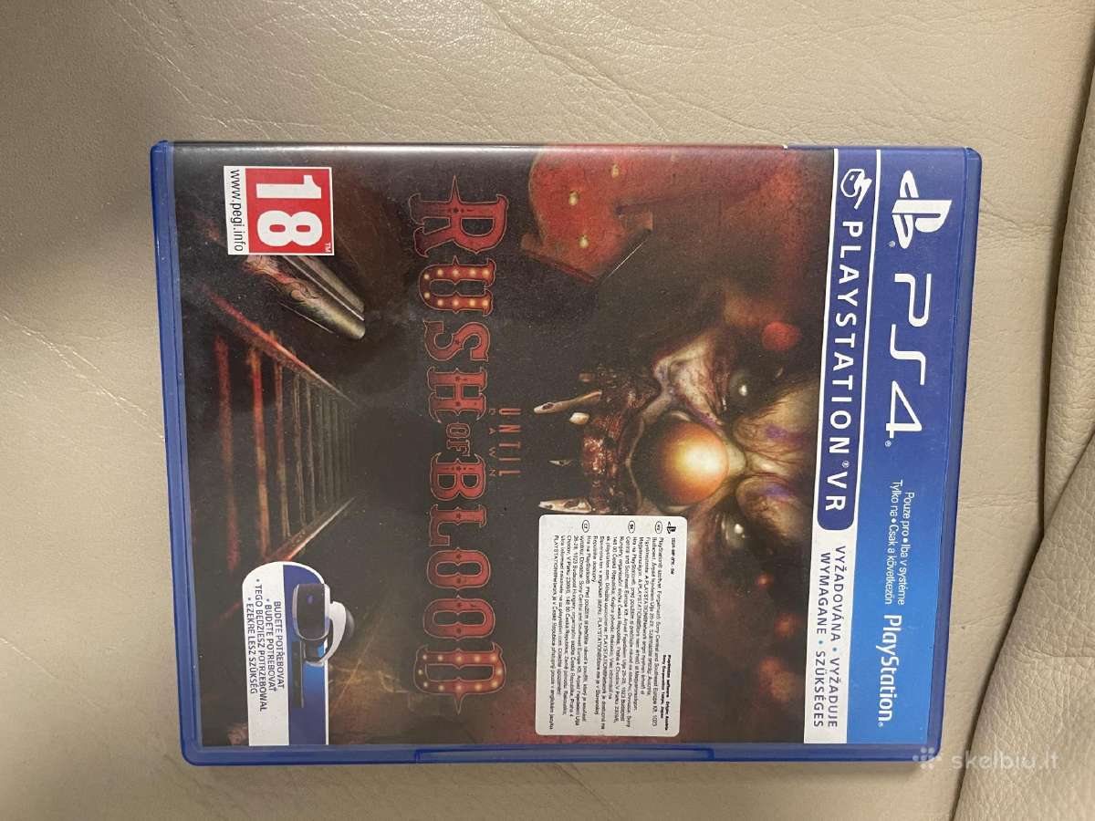 Until Dawn Rush Of Blood Vr Ps4