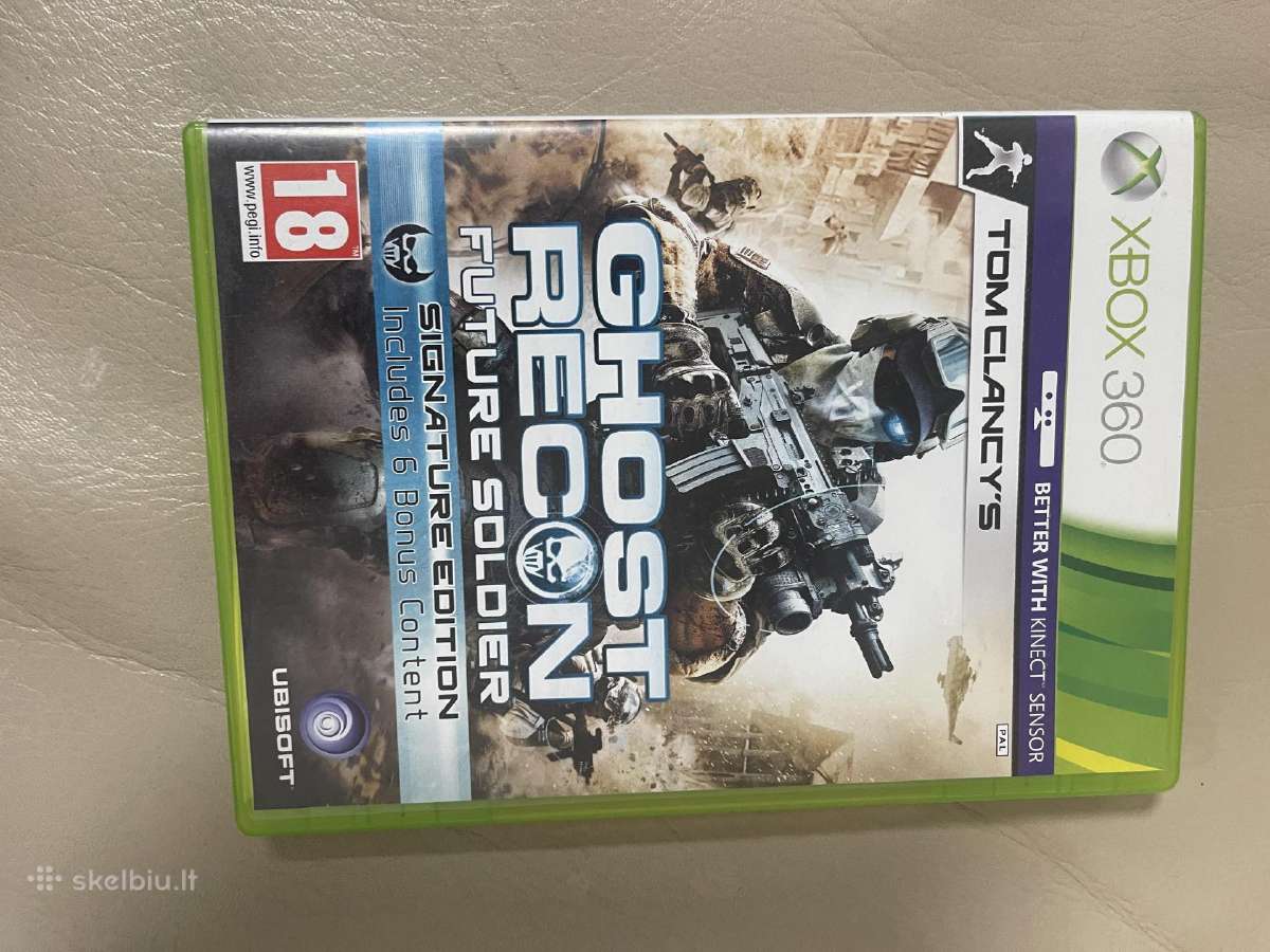 Ghost Recon Future Soldier Signat Xbox 360 kinect