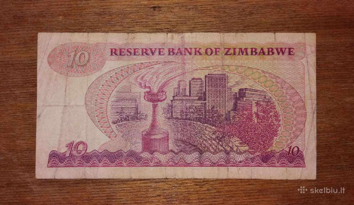 Zimbabvės 10 $ banknotas - nuotraukos Nr. 2