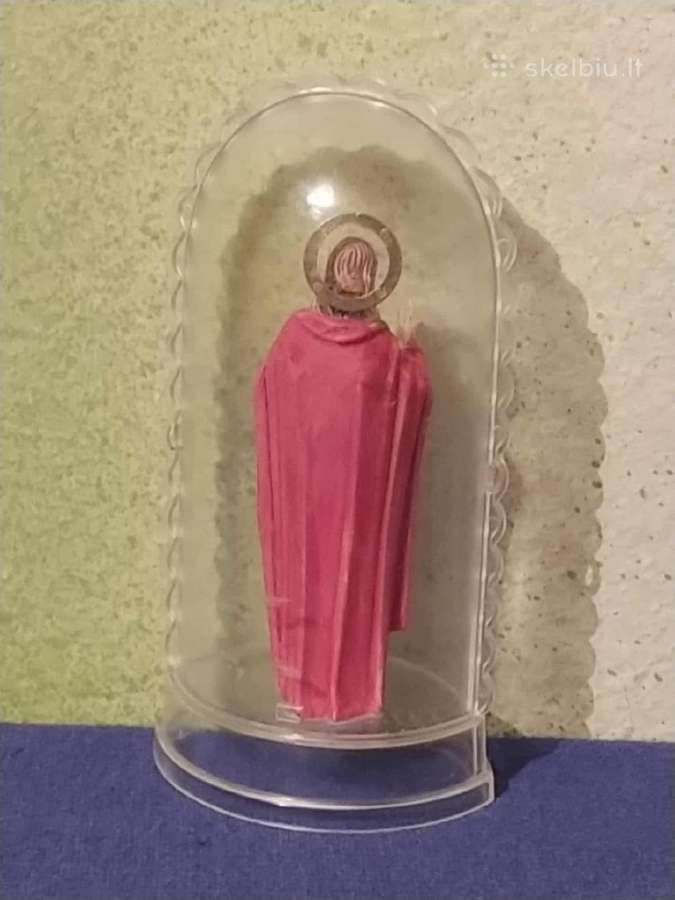 Jezus Kristus su aureole plastikines dezutes viduj - nuotraukos Nr. 2