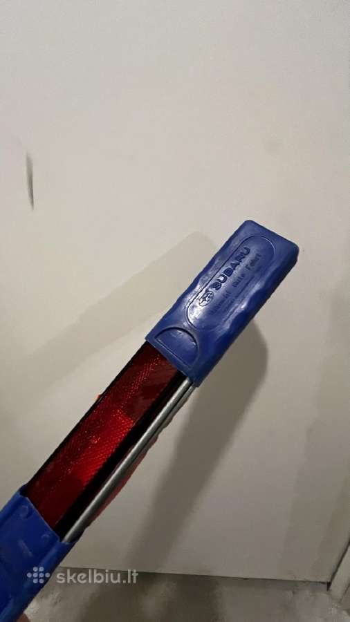 Originalus avarinio sustojimo ženklas Subaru - nuotraukos Nr. 2