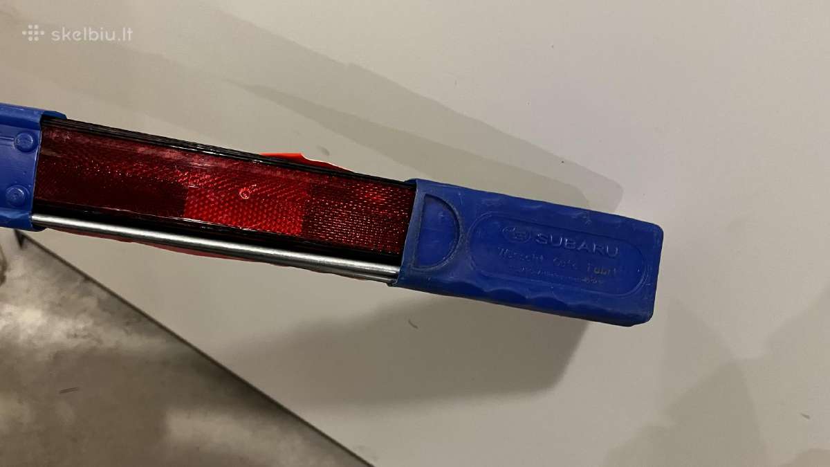 Originalus avarinio sustojimo ženklas Subaru - nuotraukos Nr. 3
