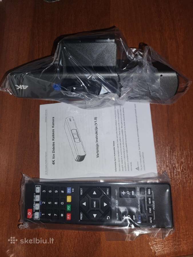 Nauja 4k Web camera Jv1700us