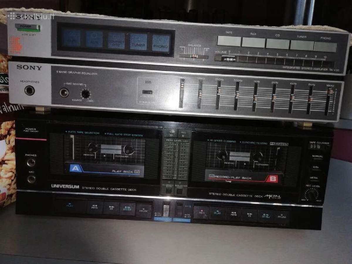 Jvs ja s-31,teac,sony,audio kasetes - nuotraukos Nr. 8