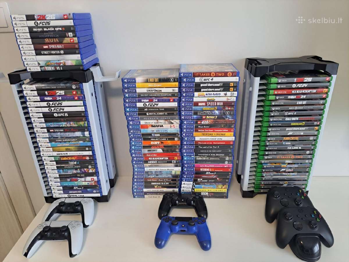 Konsolės Ps5, Ps4-ps5 žaidimai pard, galima nuoma - nuotraukos Nr. 2