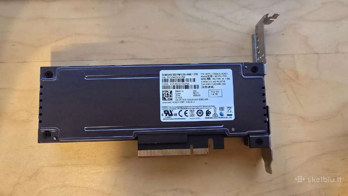 Pcie Nvme SSD 1.6tb 2tb 2.6tb 3.2tb 6.4tb 12.8tb - nuotraukos Nr. 5