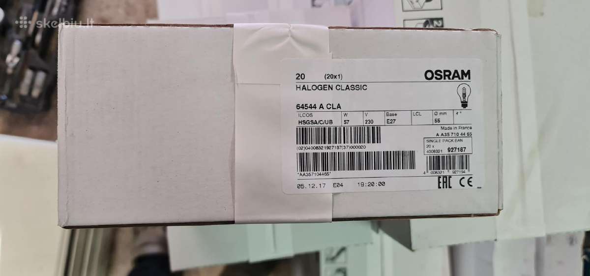 Osram lempute lempa 400vnt. E27 - nuotraukos Nr. 7