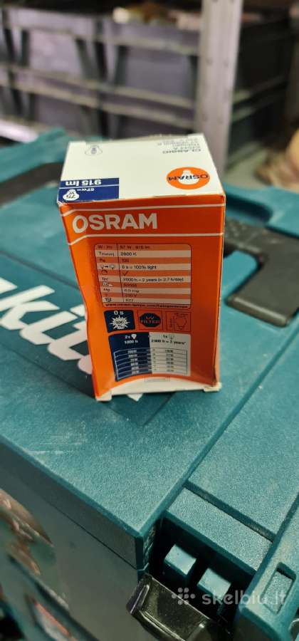Osram lempute lempa 400vnt. E27 - nuotraukos Nr. 3