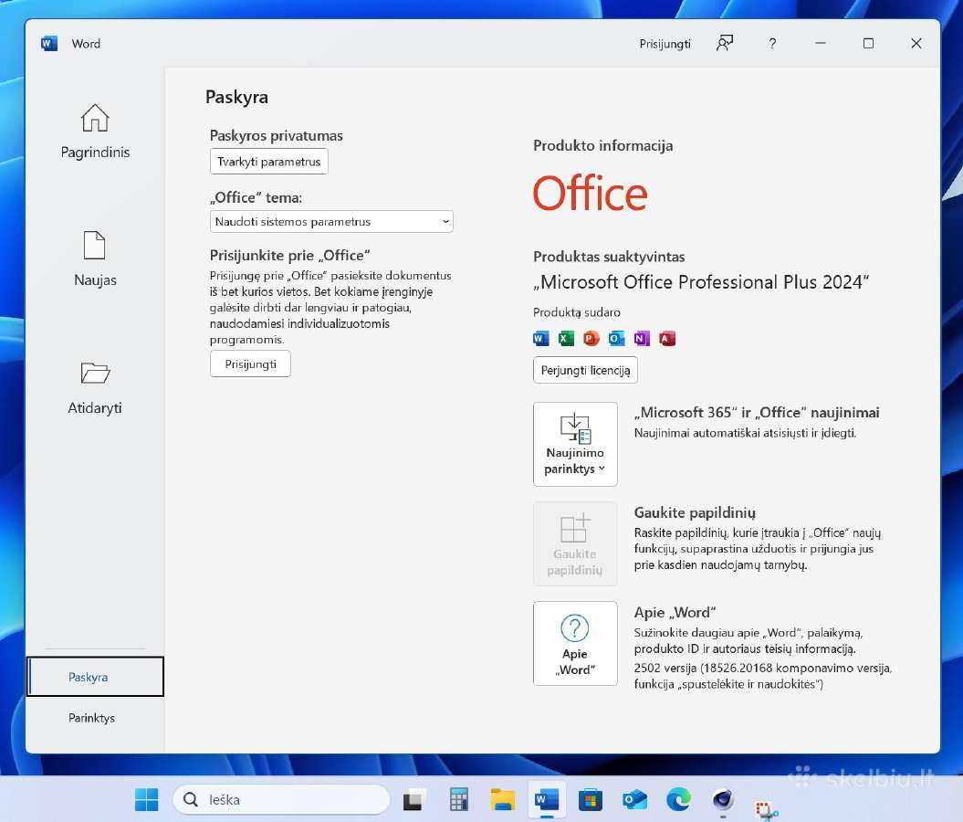 I5-13500, rtx5070, 32gb/ddr5, 2tb/SSD, Win11pro - nuotraukos Nr. 8