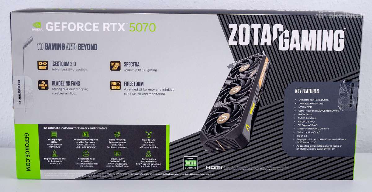 I5-13500, rtx5070, 32gb/ddr5, 2tb/SSD, Win11pro - nuotraukos Nr. 20