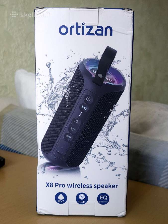 Nauja 40 W nešiojama bluetooth kolonėlė