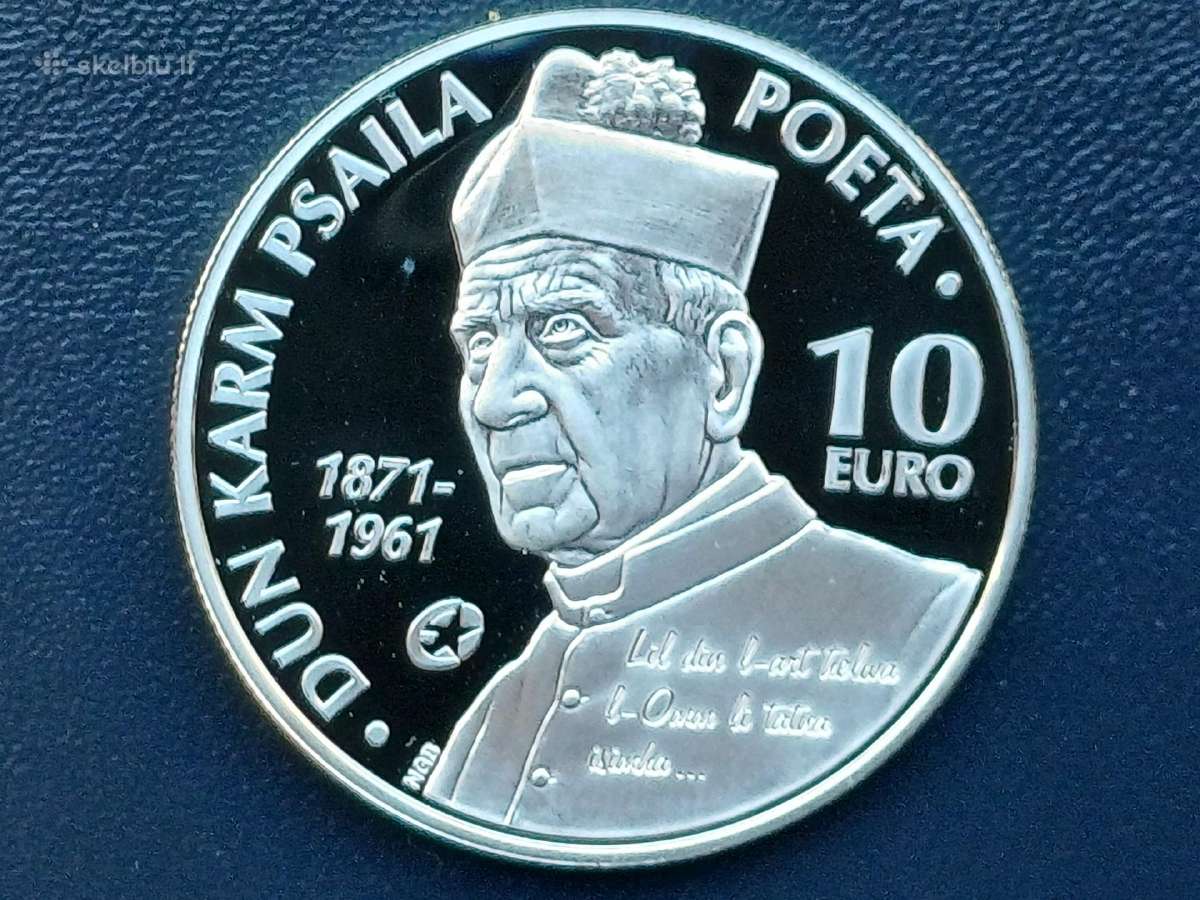 10 euro 2012,13m. Malta sidabras 925 - nuotraukos Nr. 3