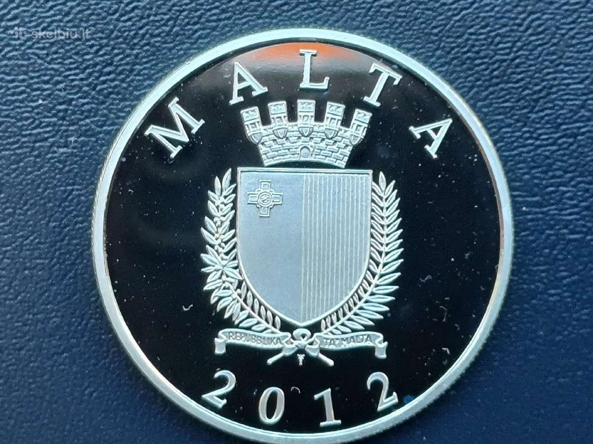 10 euro 2012,13m. Malta sidabras 925 - nuotraukos Nr. 6